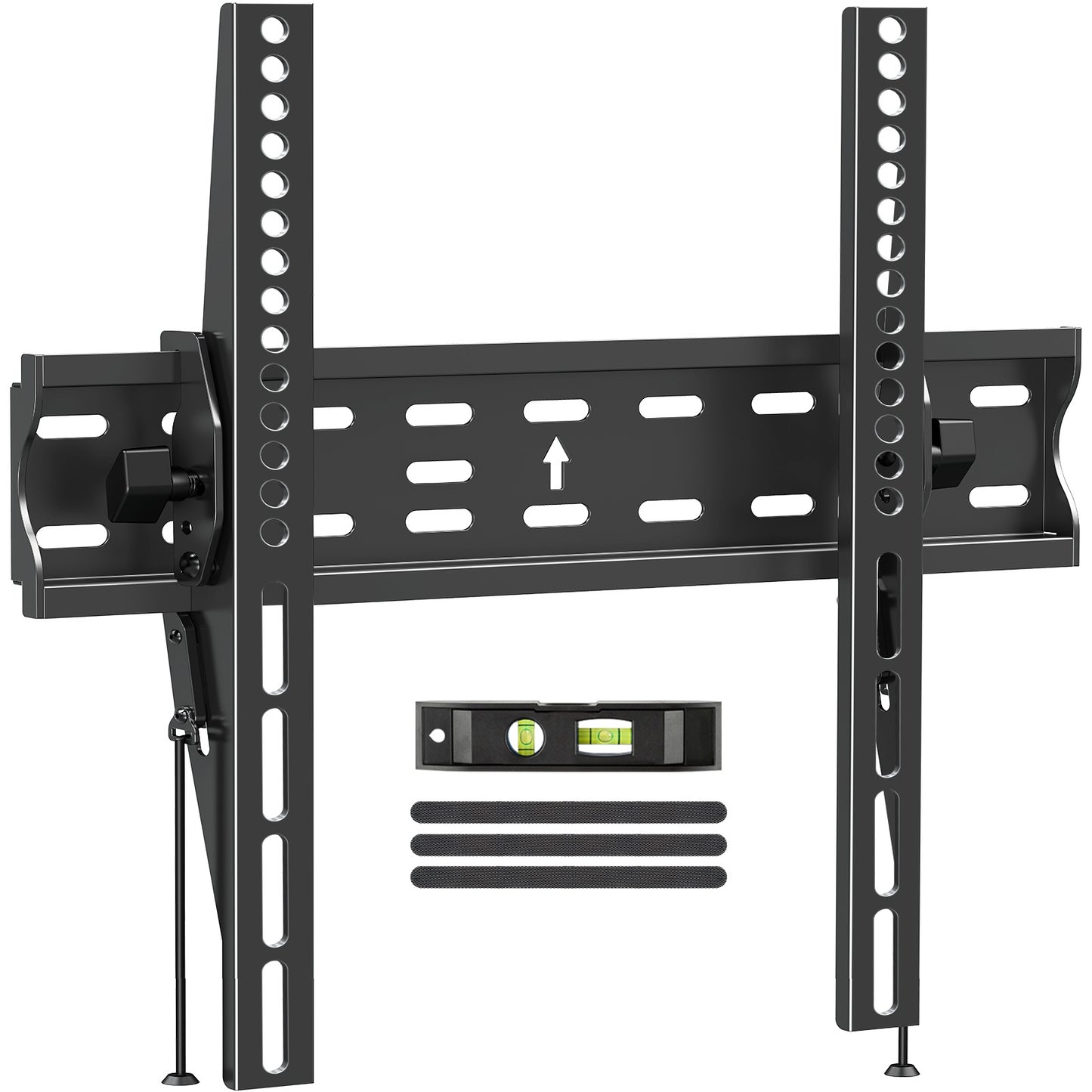 Mountory TV Wall Mount, Tilting TV Bracket for Most 27-60 Inch Flat/Curved TVs, Low Profile Save Spacing, Fits 12" to 16" Stud, Max VESA 400x400mm up to 99 LBS